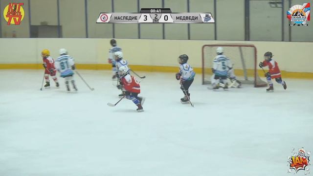 ХК "Наследие" - ХК "Медведи" Турнир по хоккею «Южный Лед» среди команд 2015 г.р. смотреть онлайн