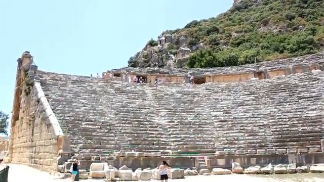 амфитеатр в Турции (Демре) смотреть онлайн