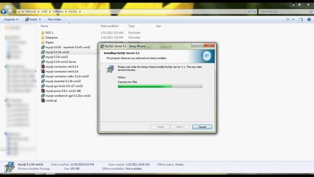 MySQL Installation смотреть онлайн