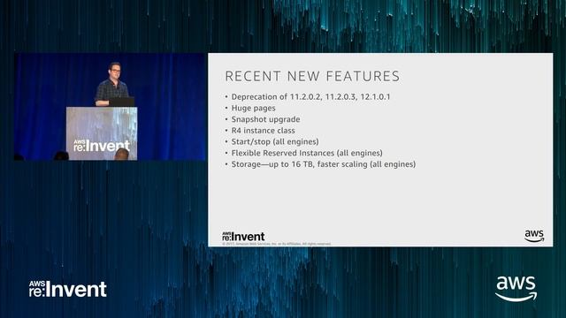 AWS re:Invent 2017: Running Oracle Databases on Amazon RDS (DAT313) смотреть онлайн