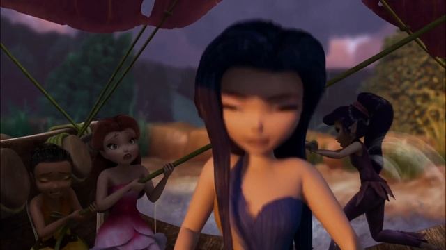 Tinker Bell and the Great Fairy Rescue - The fairies are heading right for a waterfall! смотреть онлайн