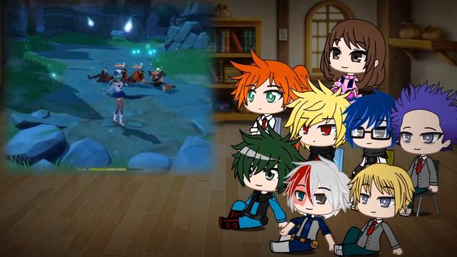 MHA/BNHA Reacts to y/n as Sucrose (Genshin Impact) || Gacha Club || Part 13 смотреть онлайн