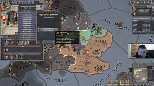 Let's Play Crusader Kings 2 All DLC - Episode 14 -A NEW REIGN BEGINS смотреть онлайн