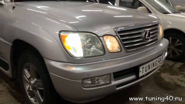 Lexus LX470, Установка Светодиодной системы Crossfire смотреть онлайн