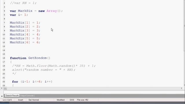 06 Array Random смотреть онлайн