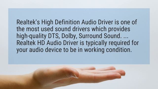 What Is Realtek High Definition Audio Driver And Do I Need It?