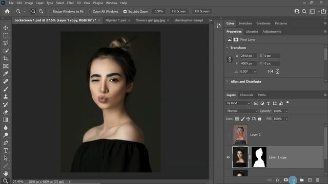 Photoshop 2021 - Creating an Oil Painting Effect - Using Style Transfer Neural Filter смотреть онлайн