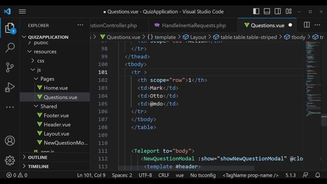 Display Questions-Quiz App| Laravel Vue js Inertia Js| Episode 10 смотреть онлайн