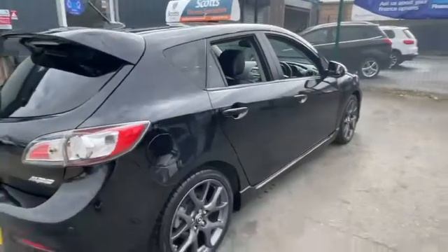 2010 10 MAZDA 3 2.3 MPS 5 DOOR BLACK VERY RARE 1 OWNER FROM NEW HEATED LEATHER смотреть онлайн