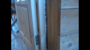 УСТАНОВКА ДВЕРИ деревянной !