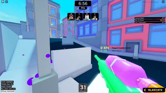 Using ONLY Dark Matter Sentry with Default Gun ? (Roblox Big Paintball) смотреть онлайн