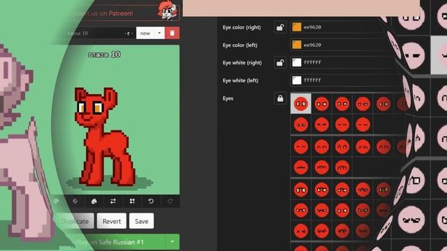 Туториал по созданию необычных глаз в Pony Town смотреть онлайн