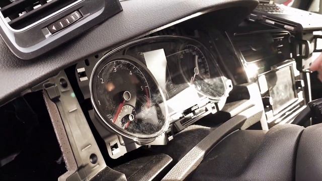 HOW TO REMOVE / repair GOLF 7 Dashboard Trim - Air vent disable VW Virtual Cockpit MK7 GTI / GTD смотреть онлайн