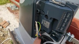 Настройка и подключение привода для откатных ворот Nice RD400. Подключение фотоэлементов.