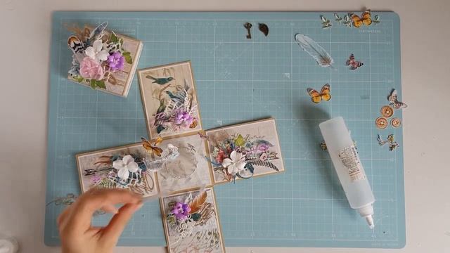 DIY Magic box Tutorial. Мастер-класс Magic box. Скрапбукинг смотреть онлайн