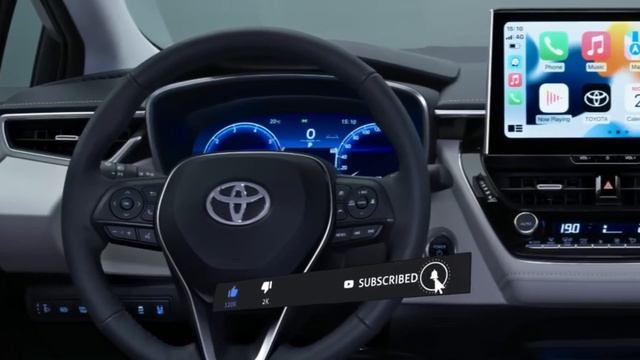 Toyota Corolla Hybrid Compact Sedan 2023 смотреть онлайн