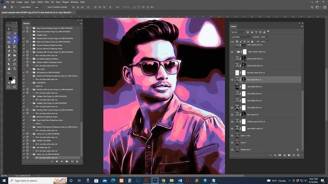 Vector Art Photoshop Action Photoshop Tutorial смотреть онлайн