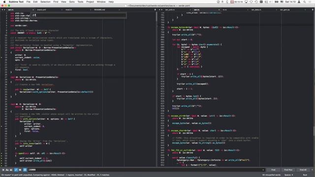 serde-yaml #26 [remove Formatter and make encode_scalar a method] смотреть онлайн