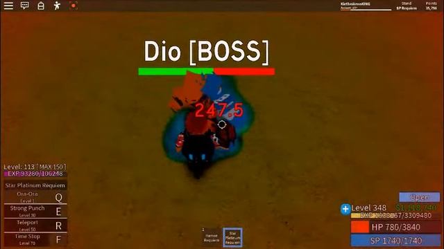 roblox JoJo Blox [ TWOH , DIO SKIN , GIORNO SKIN ! ] смотреть онлайн
