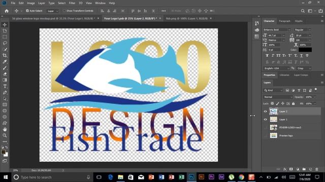 How to create a logo in photoshop sinhala| how to make a logo|how to design a logo| sinhala смотреть онлайн