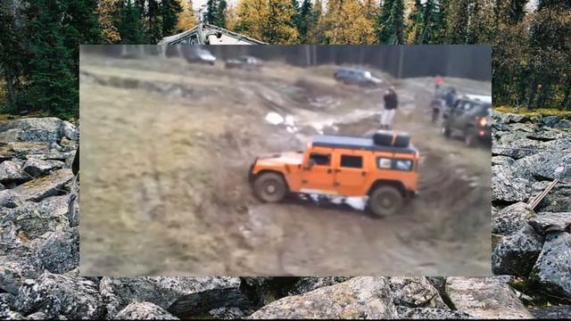 #163. Hummer H2 против Hummer H1 в грязи смотреть онлайн
