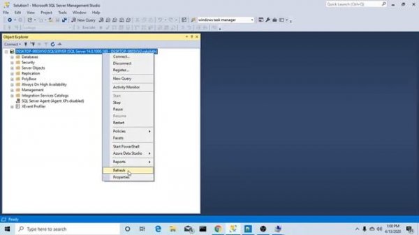 SQL Server Agent service on local computer started and then stopped | How to Fix this error | 2 tec