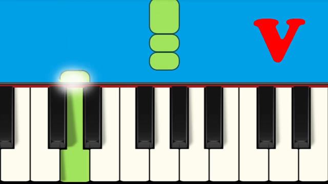 ABC Song Very Easy Piano Tutorial for Children with all Alphabet letters смотреть онлайн