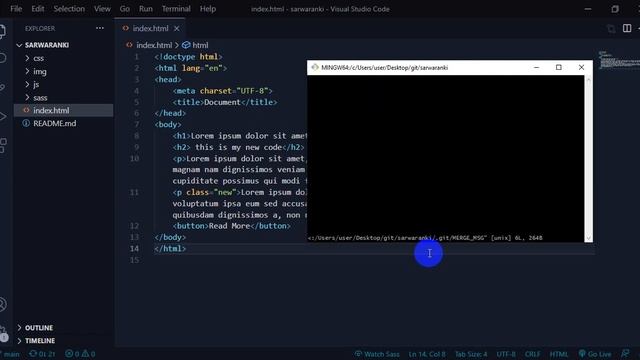 13. Git & Github - Git Push Part-2 смотреть онлайн