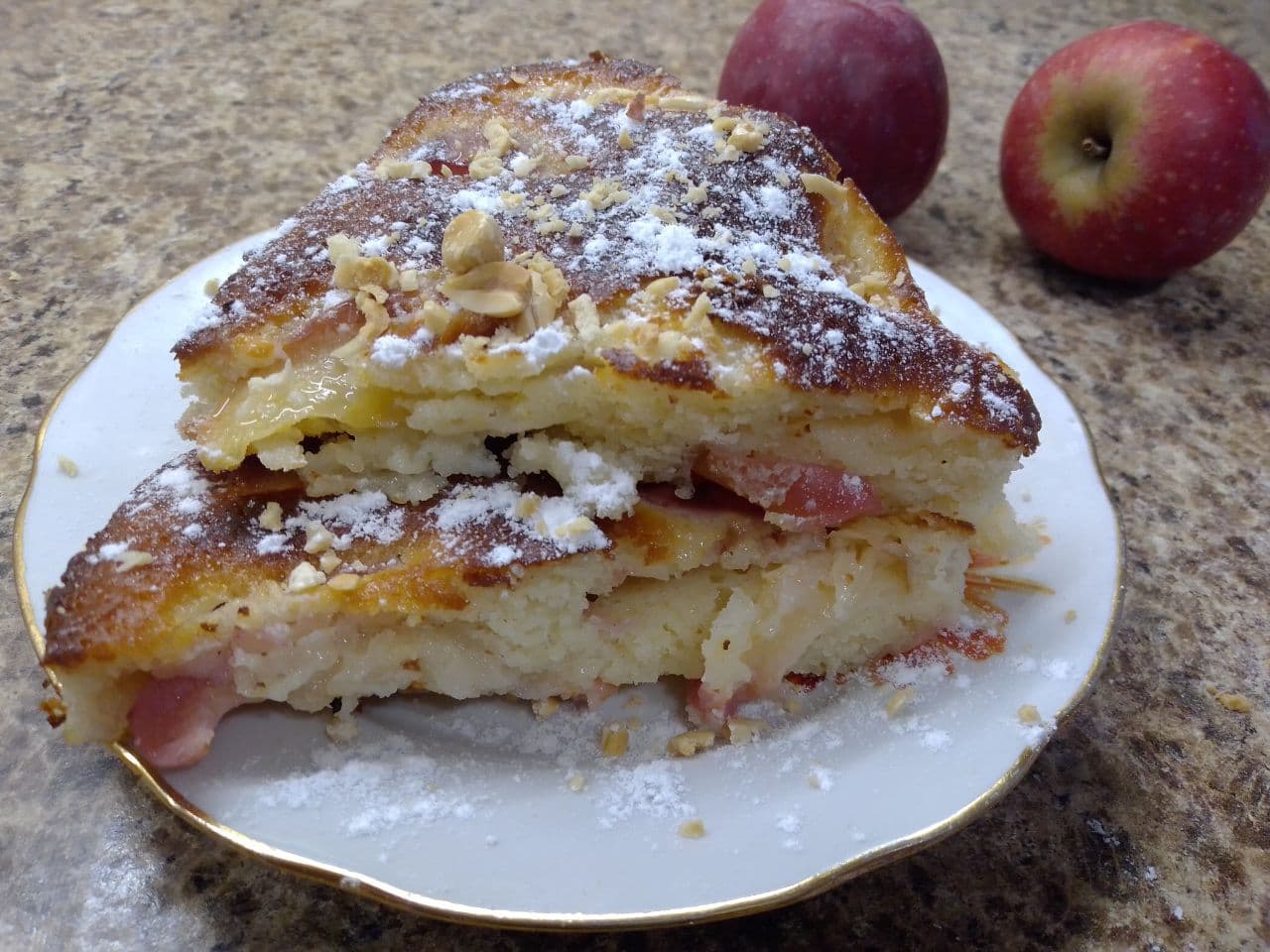 Как приготовить яблочную 