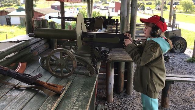 Линия СТАЛИНА, г. Минск, Беларусь_стрельба из пулемёта смотреть онлайн