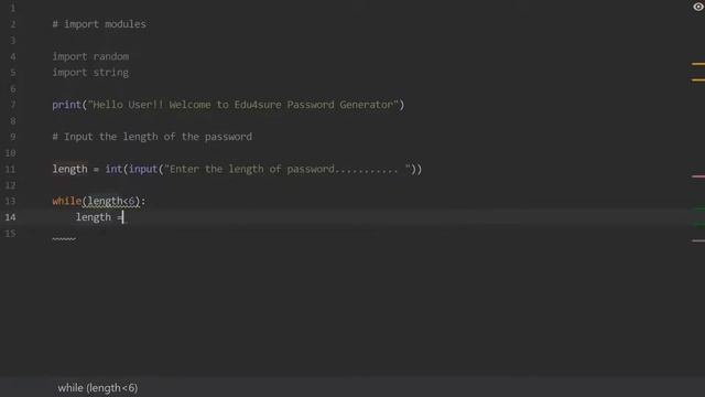 Python Project Password Generator | Edu4Sure Online Courses смотреть онлайн