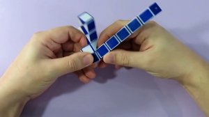 УТКА ? из змейки Рубика 24 элемента. Фигура № 59