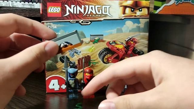 Лего набор 71734 мотоцикл Кая. Lego set 71734 Kai's motorcycle.?️???? смотреть онлайн