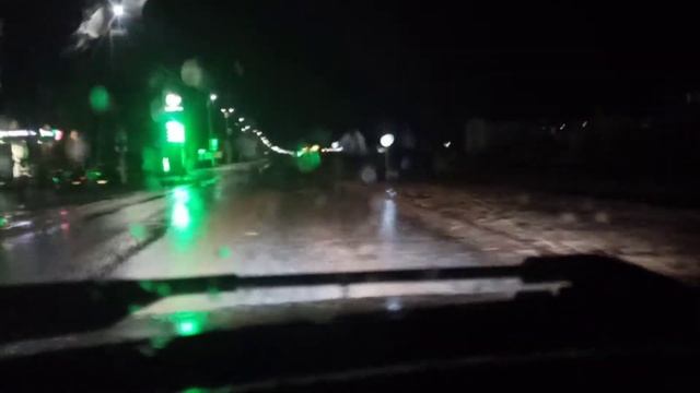 Тест светодиодных фар Led-Max на мокром асфальте смотреть онлайн