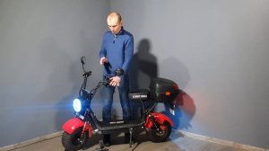 Мини электроскутер White Siberia Mini R 2.0. Пожалуй самый удачный миник на начало 2023 года.