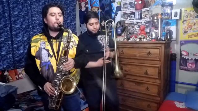 BAD GUY - Billie Eilish / SAX & TROMBONE COVER смотреть онлайн
