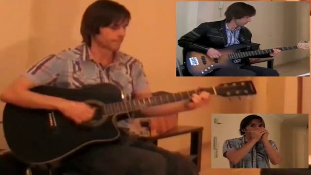 I Want To Break Free - Queen - Guitar Cover - Harmonica Solo смотреть онлайн