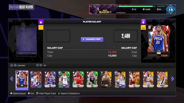 The Best Salary Cap Team In Nba2k24 MyTeam смотреть онлайн