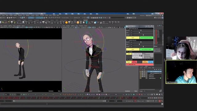 Делаем 3D анимацию начиная с головы. #3Dеляль №25 смотреть онлайн