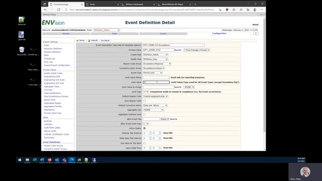 ENVision: How to create an Event to watch for a specific condition (Limit and Permit Limit) смотреть онлайн