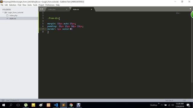 User Loging Form With Social icons Using Bootstrap 4 Bangle Tutorial смотреть онлайн