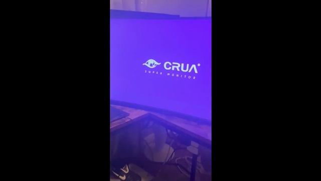 Review of CRUA 27" 144hz/180HZ Curved Gaming Monitor смотреть онлайн