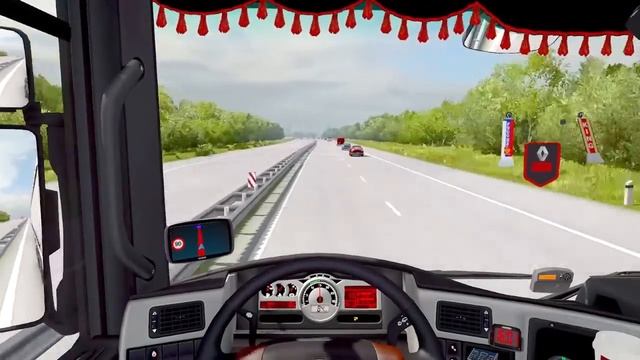 Армавир - Ейск. Карта Southern Region (Юг России). Рейс на Renault Magnum. смотреть онлайн