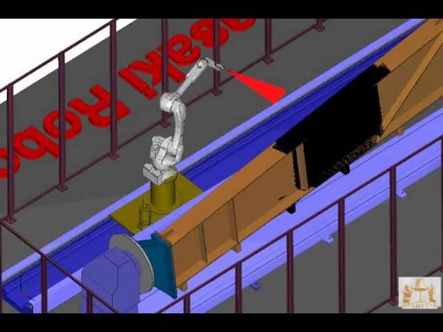 Робот покраска металлоконструкций смотреть онлайн