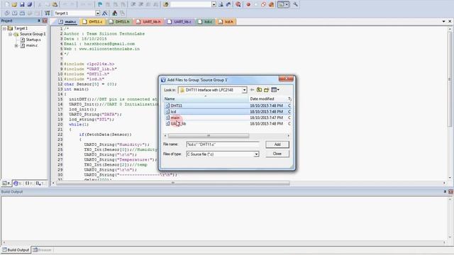 How to Add Library in keil uVision project смотреть онлайн