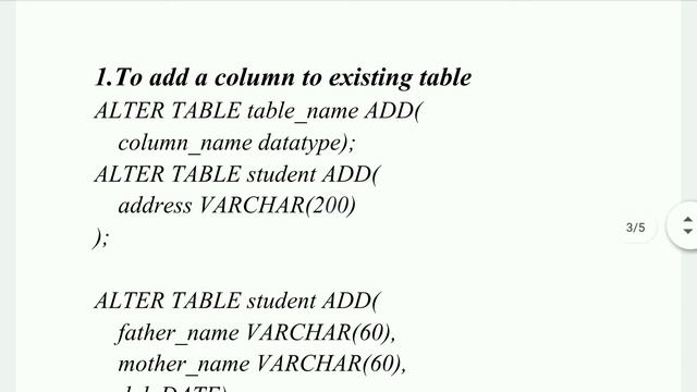 DDL in dbms/ Data Definition Language.. /DDL Commands смотреть онлайн