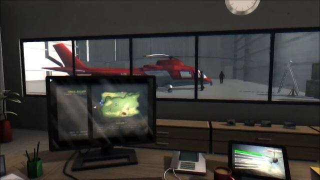 Helicopter Simulator : Search&Rescue gameplay : hangar смотреть онлайн