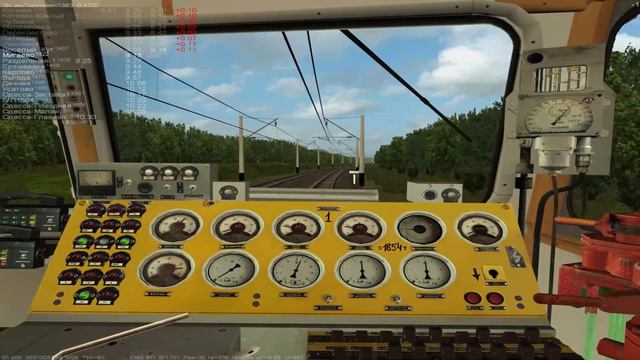 ZDSimulator. Cкорый поезд №19 С-Петербург - Одесса на участке Котовск - Одесса смотреть онлайн