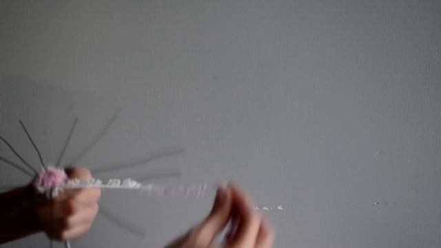 Флористика. Как сделать каркас для букета из пряжи (Мастер класс)Flower. Floral. смотреть онлайн