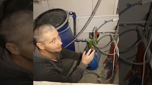 как отрегулировать давление в расширительном баке насосной станции смотреть онлайн